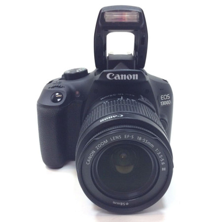 Canon EOS 1300D Kit EF-S 18-55 mm f/3.5-5.6 III segunda mano