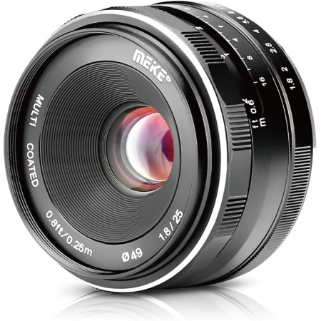 Meike 25mm f1.8 Objetivo de enfoque manual para Nikon Z APS-C