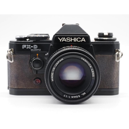 YASHICA FX-D Quartz Negro + Yashica ML 50mm F1,7