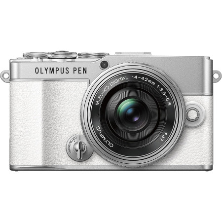 Olympus Pen E-P7 Blanca kit M.Zuiko Digital ED 14-42mm EZ Plata