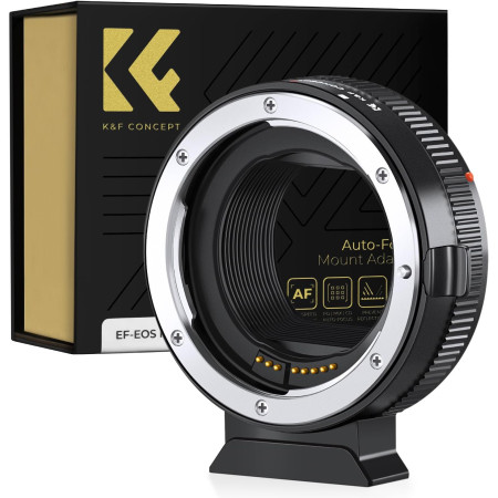 K&F Concept EF-EOS R II – Adaptador Canon para montura RF