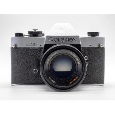 Rolleiflex SL35 silver + Planar 50mm F1,8