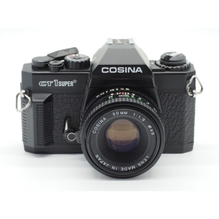 Cosina CT1 Super negro + Cosina 50mm F/1,9 - Montura Pentax K