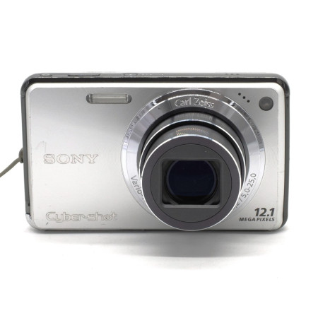 Sony Cyber-Shot DSC-W290 silver - 12,1 MP - zoom óptico 5x