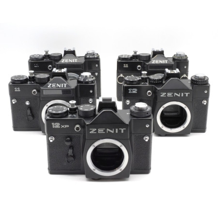 Lote 5 camaras Zenit: 3x Zenit 11 / 1x Zenit 12 y 1x Zenit 12XP Funcionando!