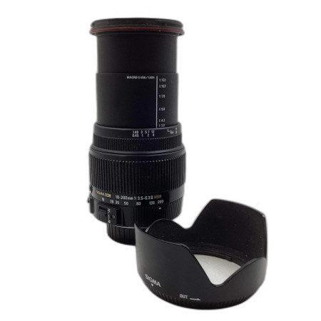 SIGMA Zoom 18-200mm F3.5-6.3 II DC HSM p/Nikon