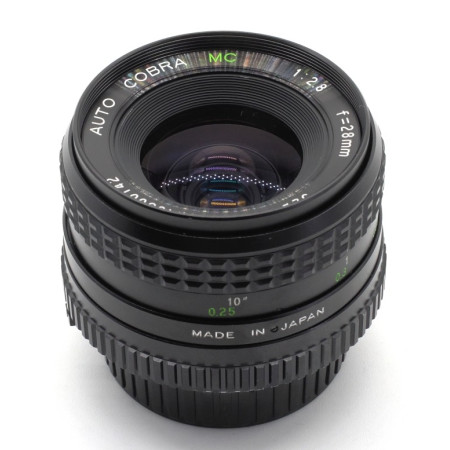 Auto Cobra MC 28mm F2.8 MACRO (0,20m) montura Minolta