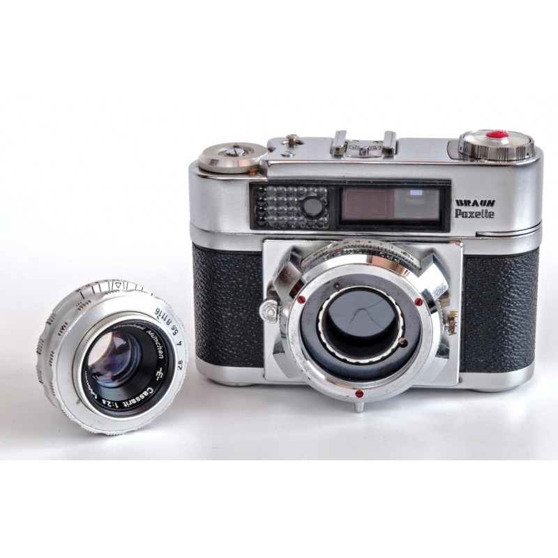 Appareil Photo Braun Paxette 45mm Avec Flash Hyper D - Très Bon état